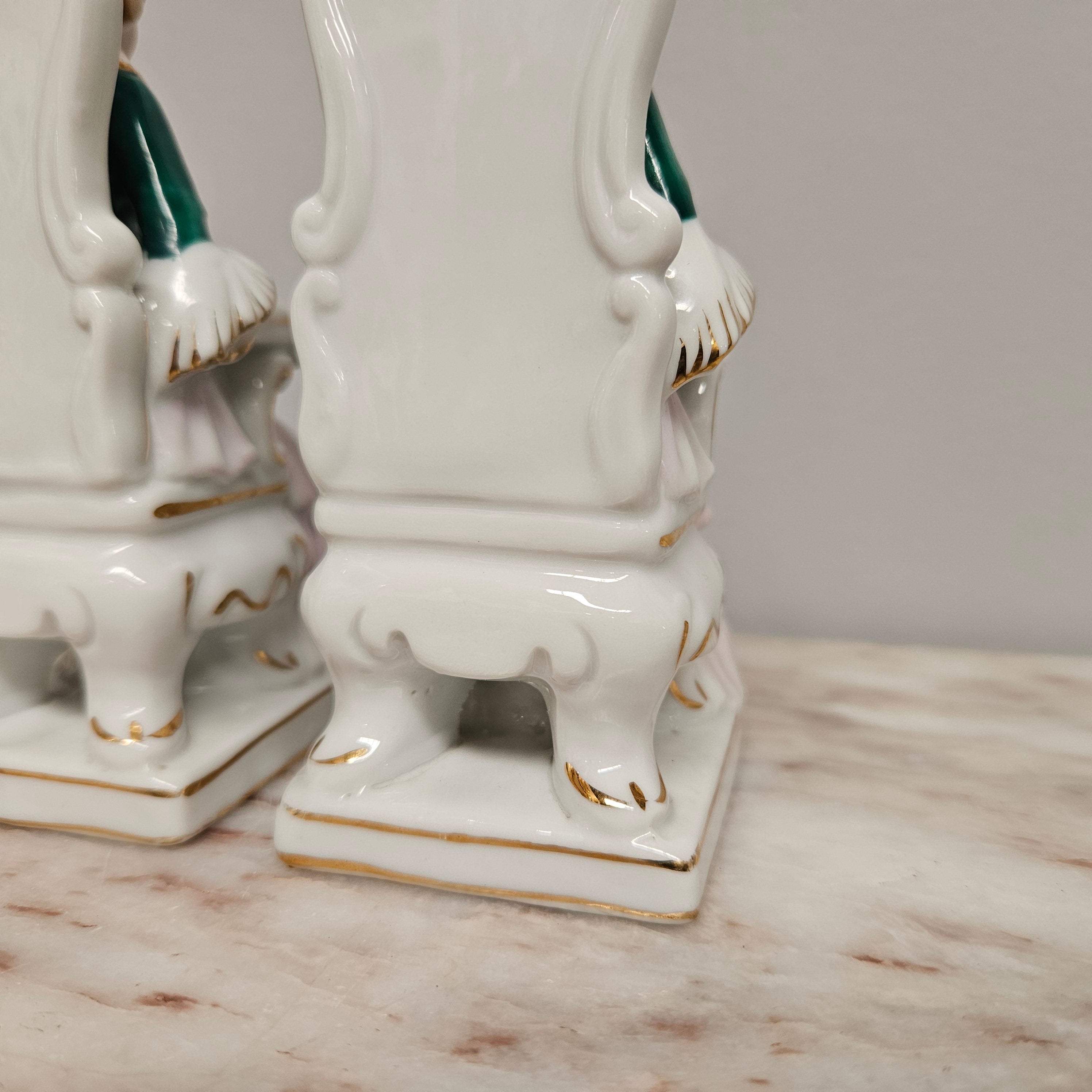 Pair of Vintage Porcelain Bookends | Antique & Vintage | Moonee Ponds Antiques | Australia Wide