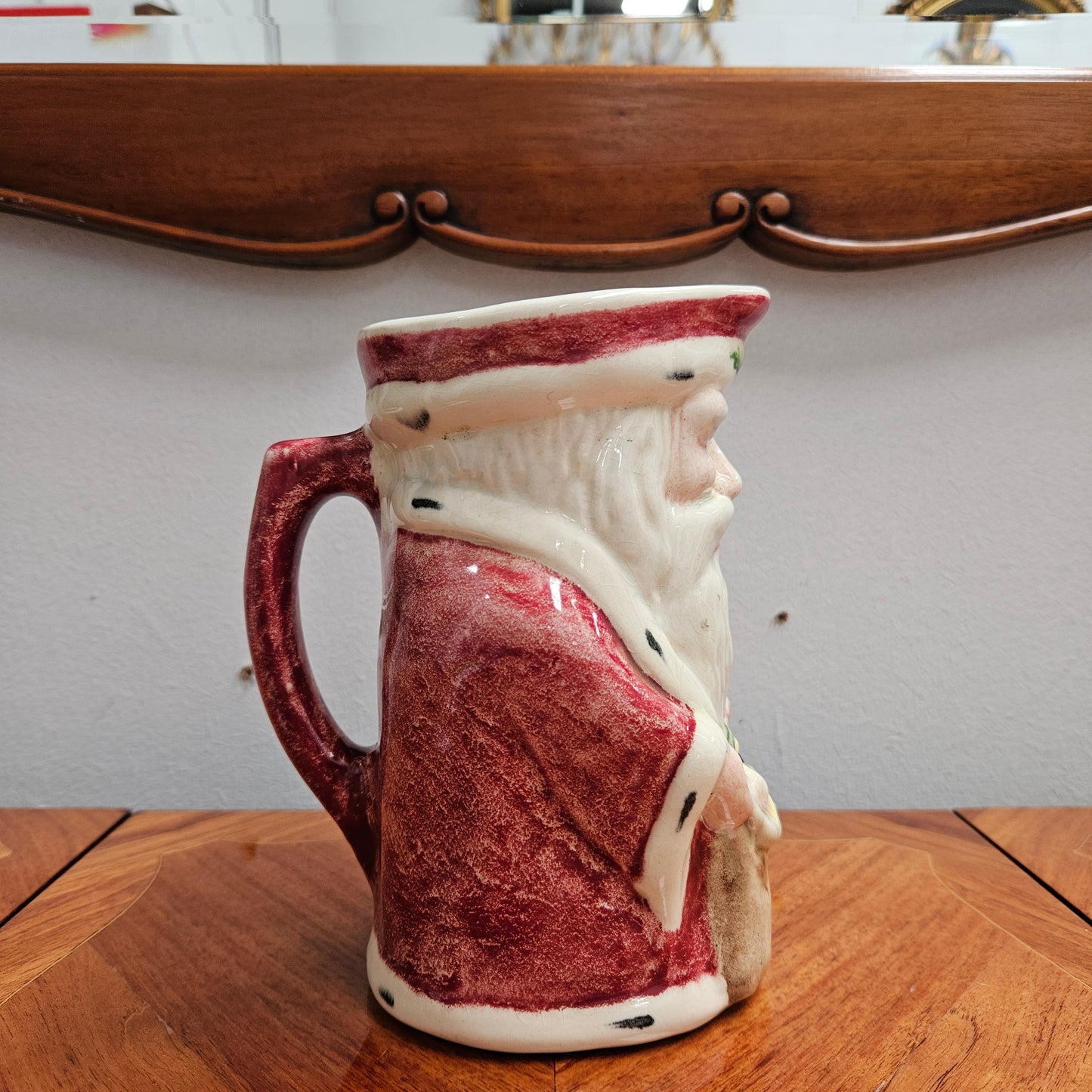 Australian Melrose Pottery Father Christmas Toby Jug