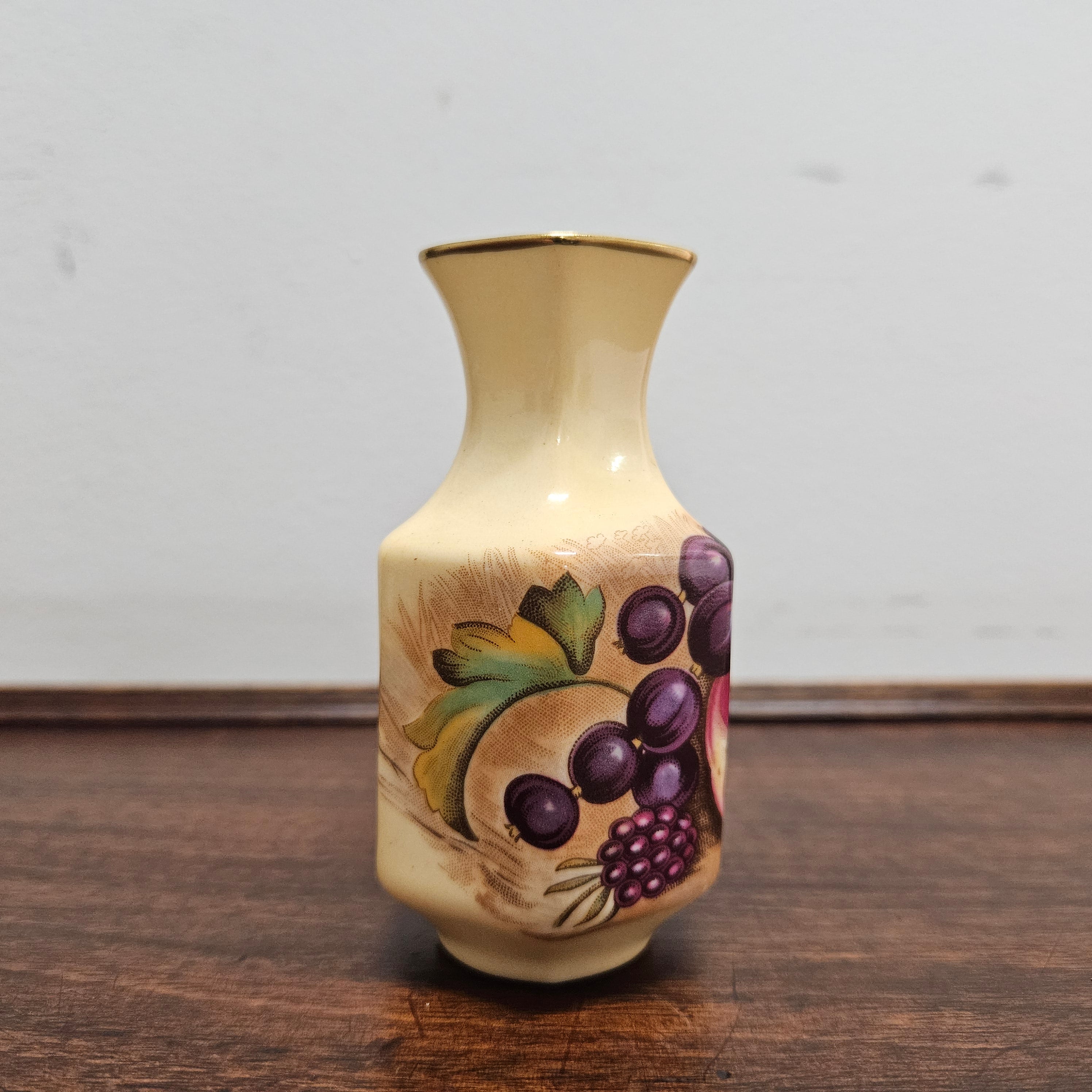 Aynsley Orchard Miniature Vase | Antique & Vintage | Moonee Ponds Antiques | Australia Wide
