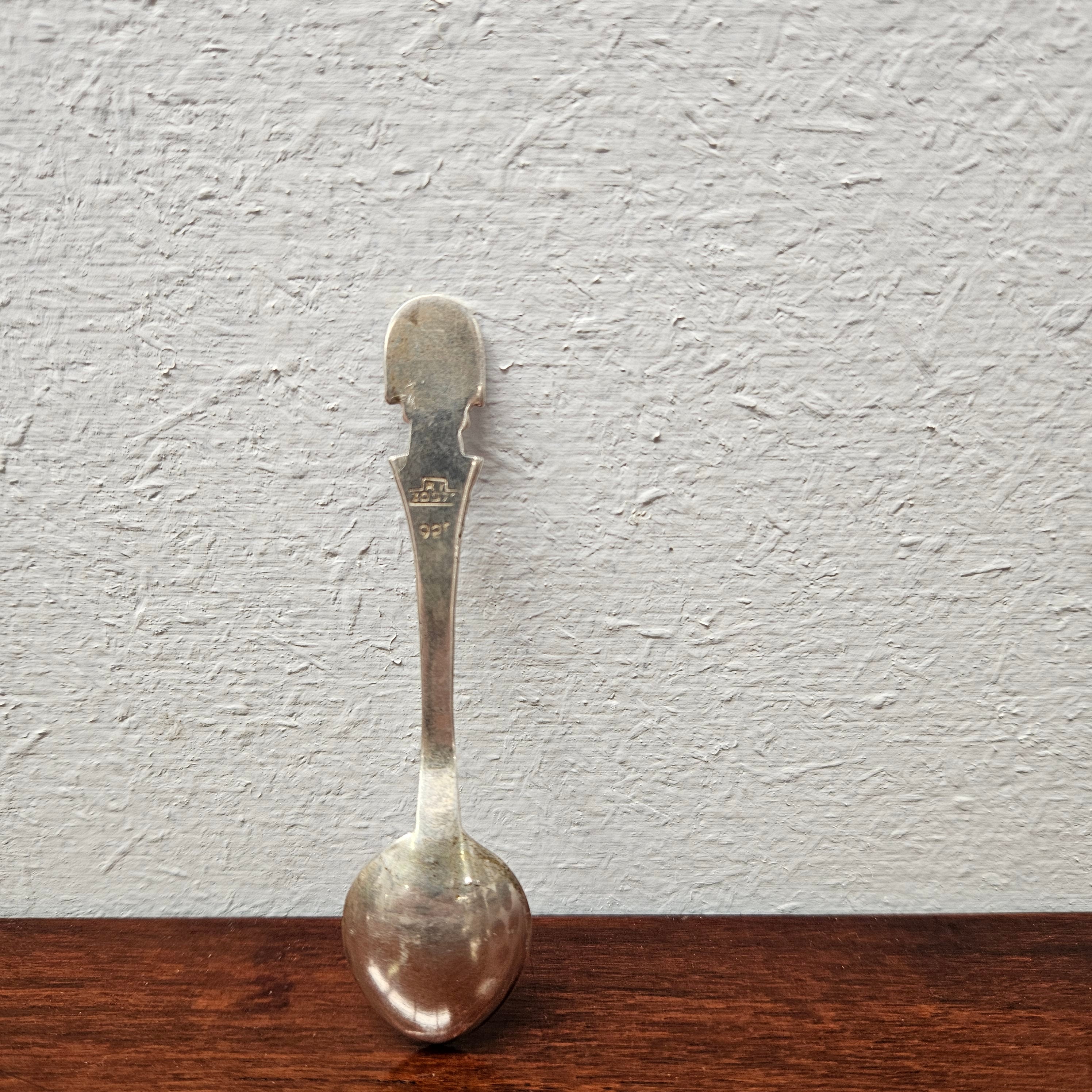 Sterling Silver Peru Spoon | Antique & Vintage | Moonee Ponds Antiques | Australia Wide Delivery