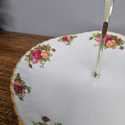 Royal Albert "Old Country Roses" Cake Stand | Antique & Vintage | Moonee Ponds Antiques | Australia Wide Delivery