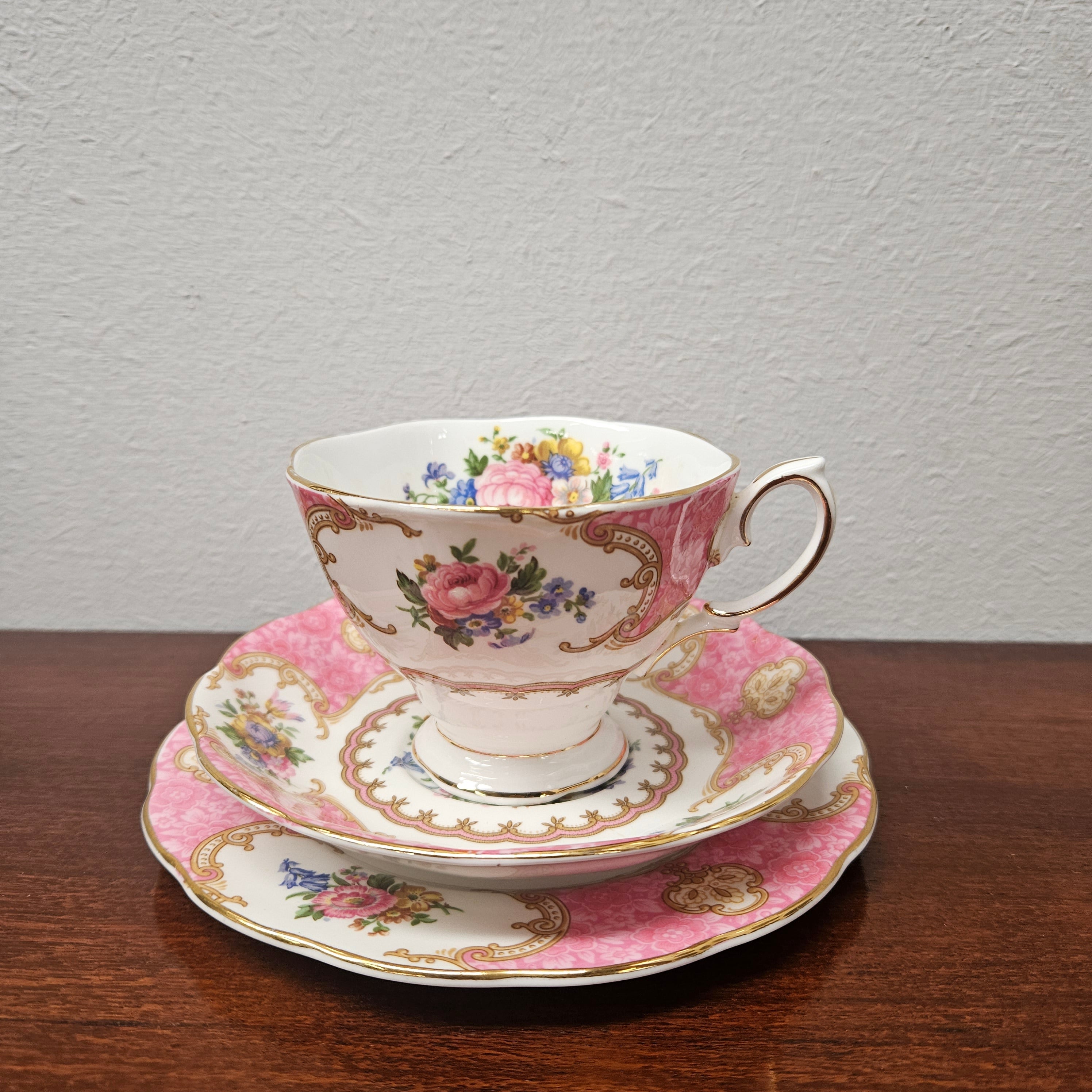 Royal Albert "Lady Carlyle" Tea Set for Two | Antique & Vintage | Moonee Ponds Antiques | Australia Wide Delivery