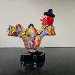 Murano Glass Clown Trinket Bowl | Antique & Vintage | Moonee Ponds Antiques | Australia Wide Delivery