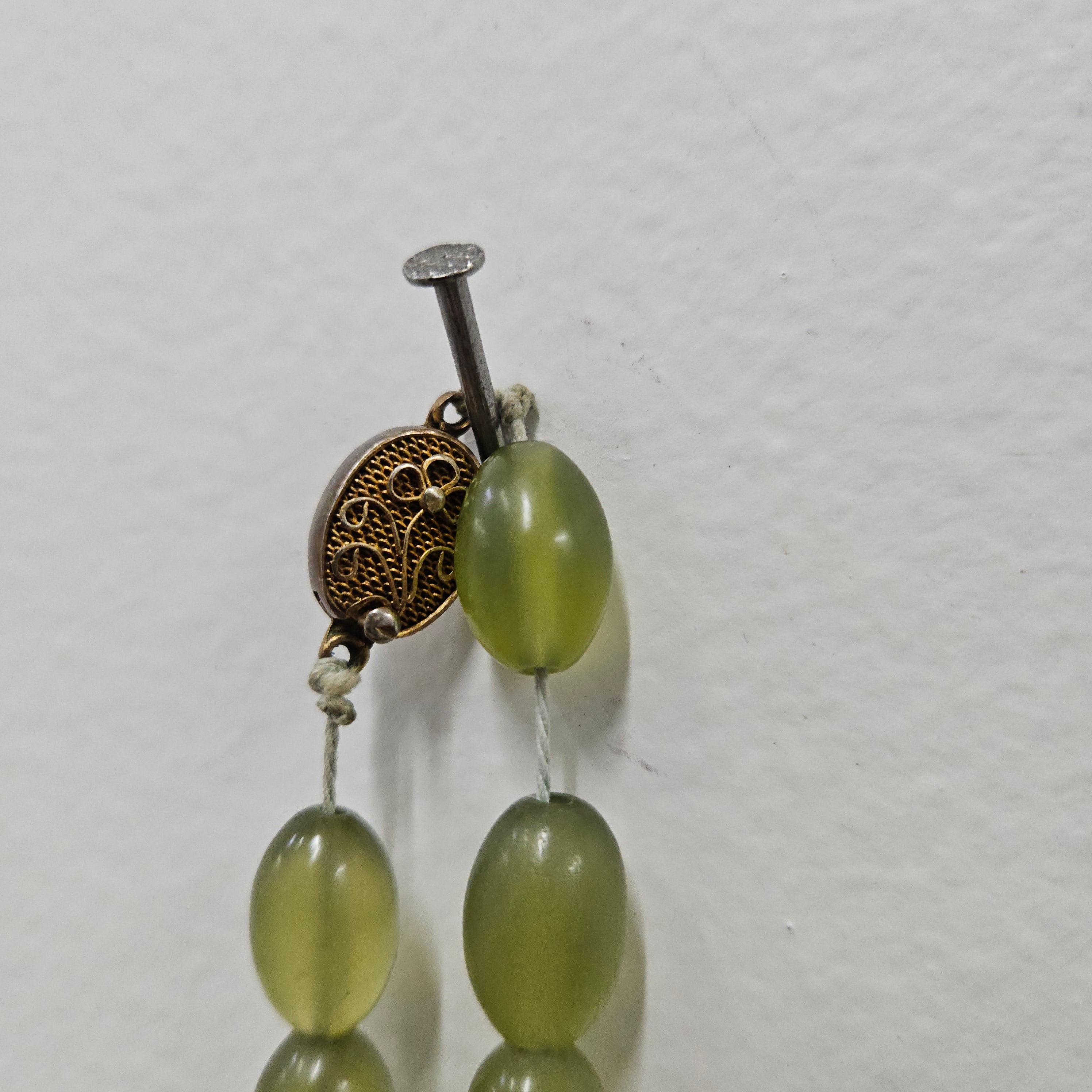 Antique Jade & Cloisonne Necklace | Antique & Vintage | Moonee Ponds Antiques | Australia Wide Delivery