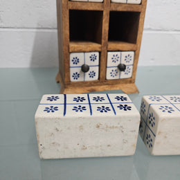 Vintage Hand Made Spice Drawers