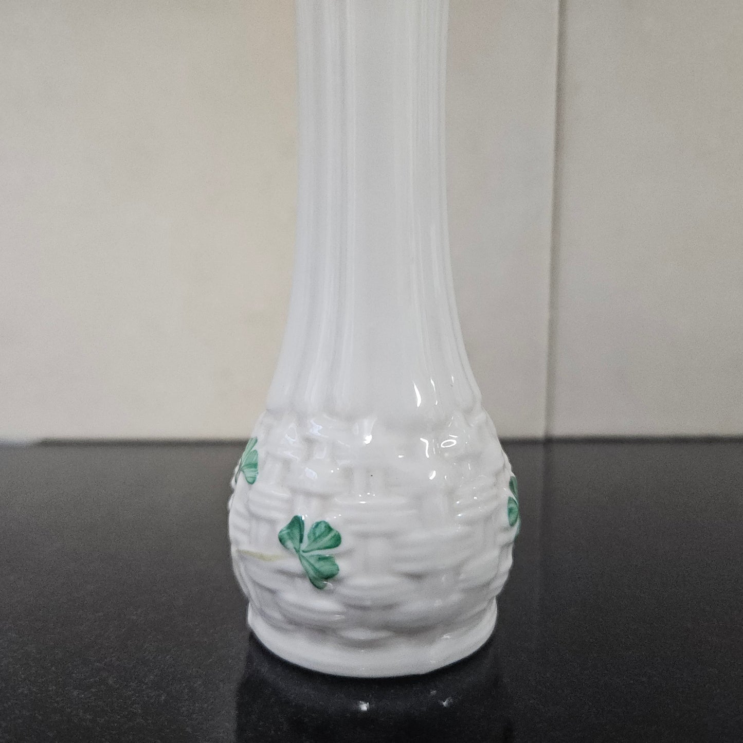 Belleek Elongated Small Vase