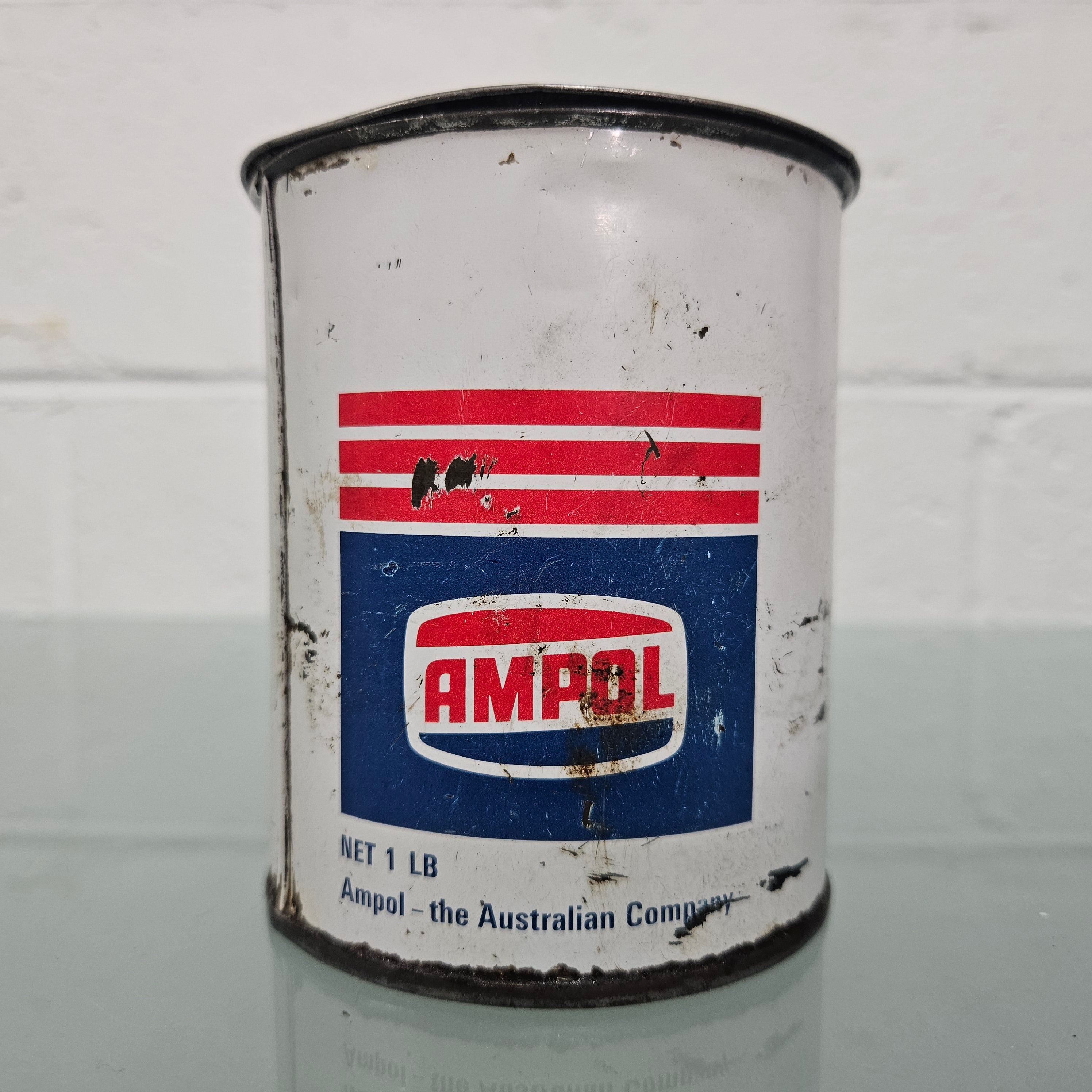Vintage Ampol Collectable Tin | Antique & Vintage | Moonee Ponds Antiques | Australia Wide