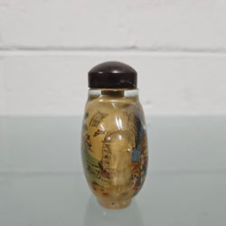 Hand Painted Chinese Snuff Bottle | Antique & Vintage | Moonee Ponds Antiques | Australia Wide Delivery
