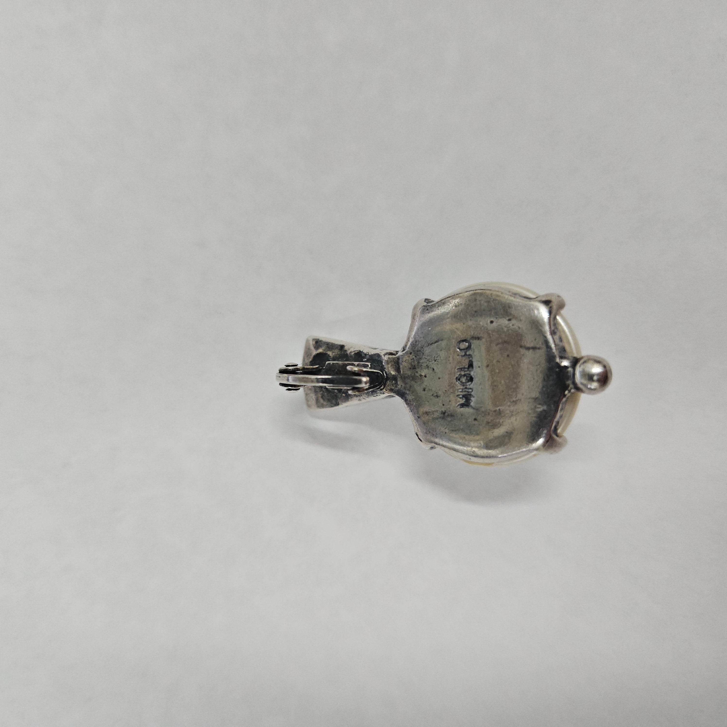 Signed Miglio Pearl Pendent | Antique & Vintage | Moonee Ponds Antiques | Australia Wide Delivery
