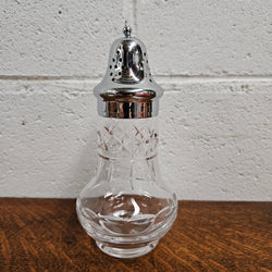 Vintage Stuart Crystal Sugar Castor, Shaker, Sifter | Antique & Vintage | Moonee Ponds Antiques | Australia Wide Delivery