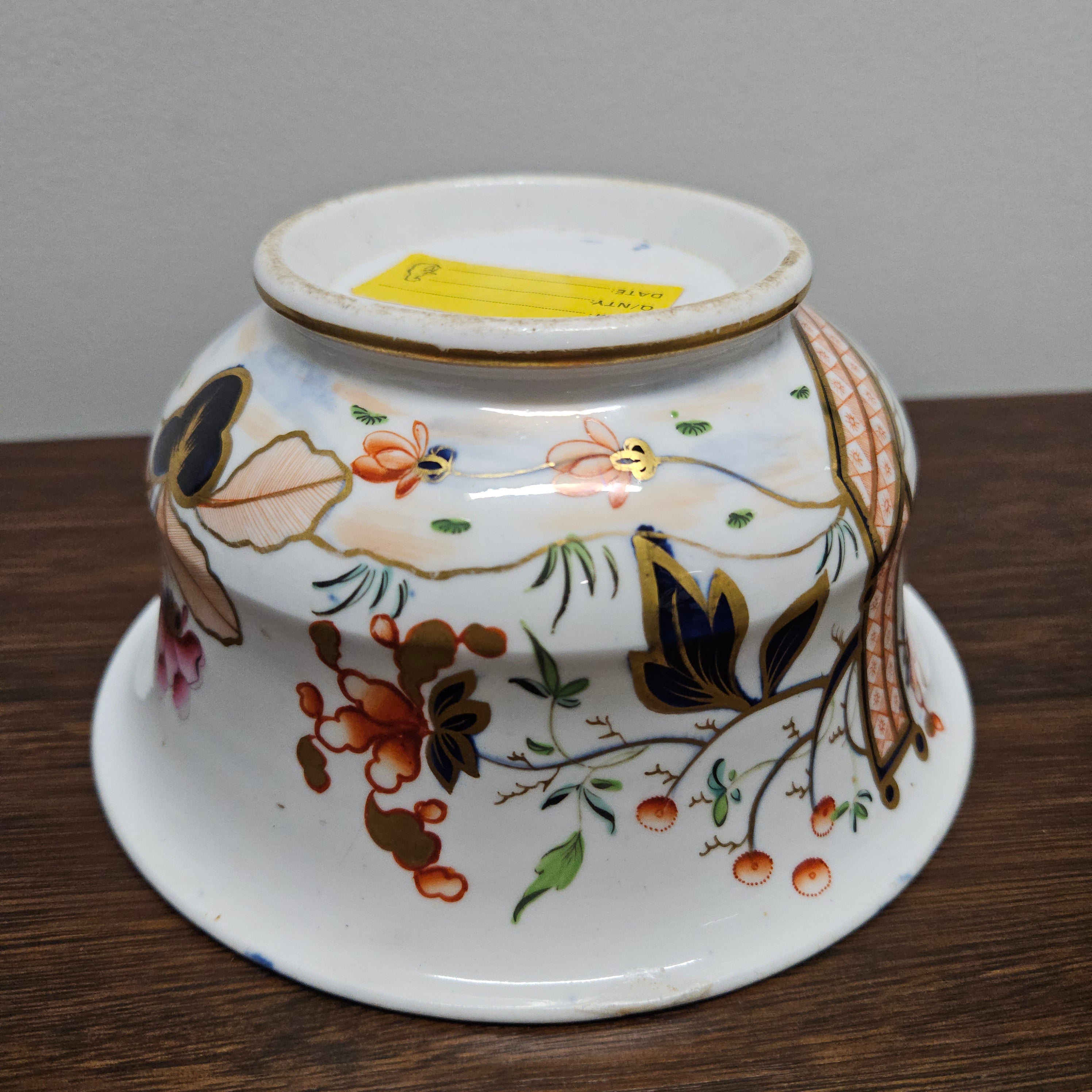 Early Victorian Gaudy Welsh Hand Painted Bowl | Antique & Vintage | Moonee Ponds Antiques | Australia Wide Delivery