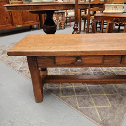 French Oak Coffee Table