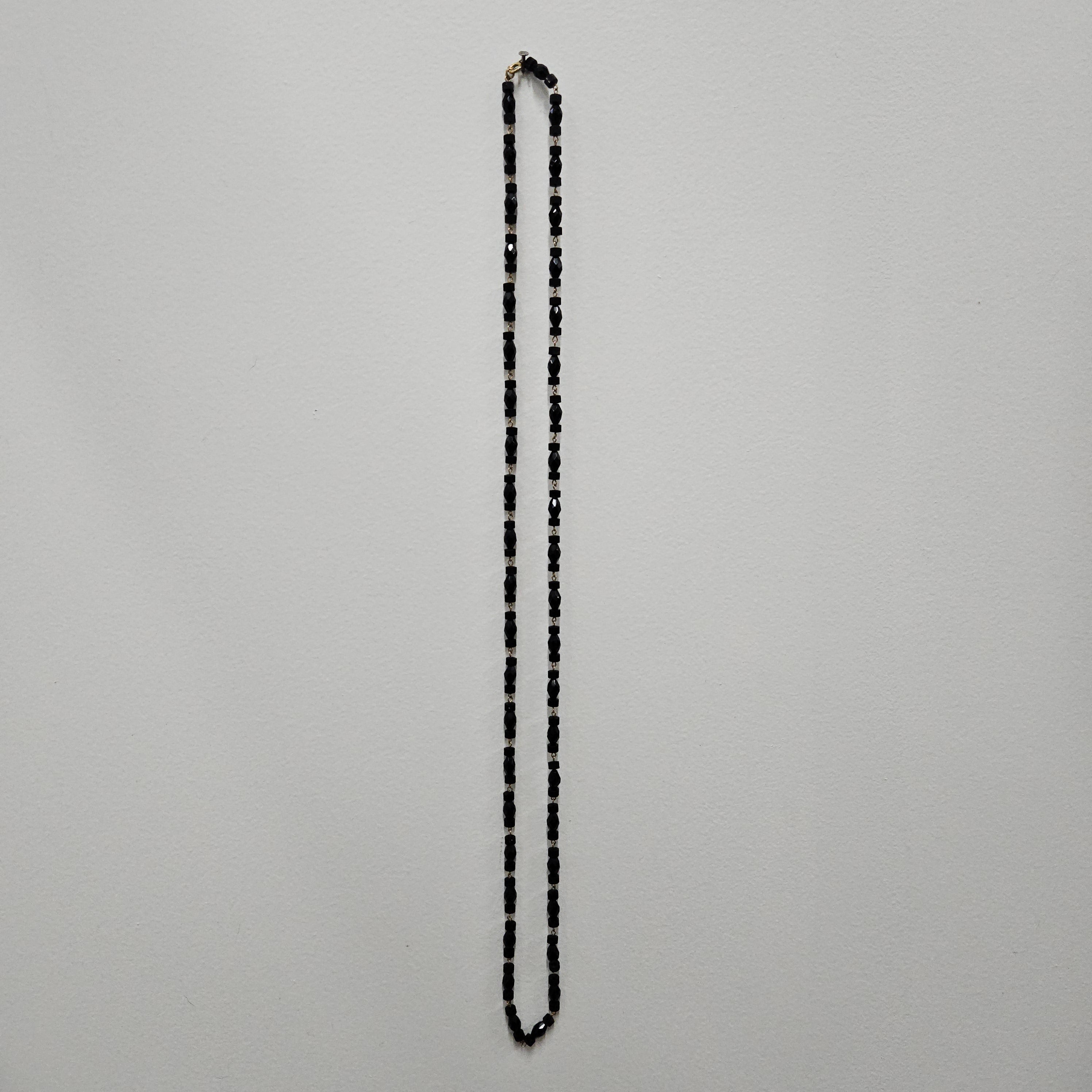 Vintage Jet Style Necklace | Antique & Vintage | Moonee Ponds Antiques | Australia Wide Delivery