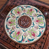 Antique French Tiled Top & Wooden Base Trivet/Teapot Stand | Antique & Vintage | Moonee Ponds Antiques | Australia Wide Delivery