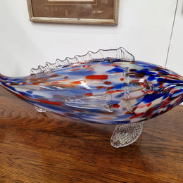 Very Large Mid Century Modern Murano Glass Fish Sculpture