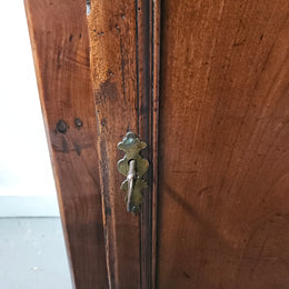 Early 19th Century French Walnut Antique One Door Side Cabinet