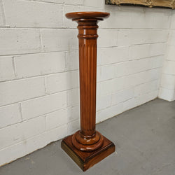 Rustic Blackwood Gun Barrel Pedestal | Antique & Vintage | Moonee Ponds Antiques | Australia Wide Delivery