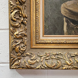 Signed Floral Oil On Canvas In Superb Gilt Frame | Antique & Vintage | Moonee Ponds Antiques | Australia Wide Delivery