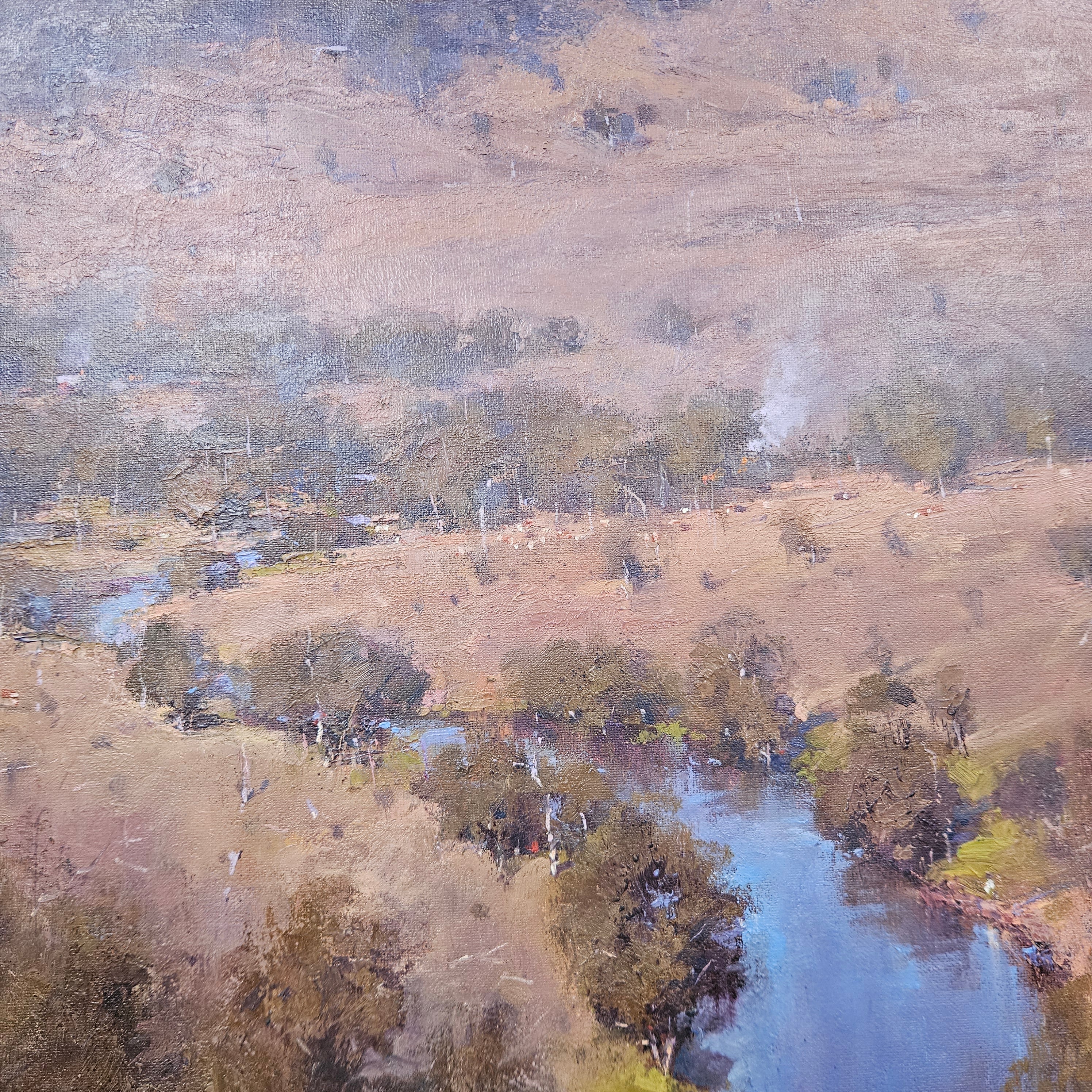 John Bredl Signed 'The Hunter Valley' Painting | Antique & Vintage | Moonee Ponds Antiques | Australia Wide Delivery