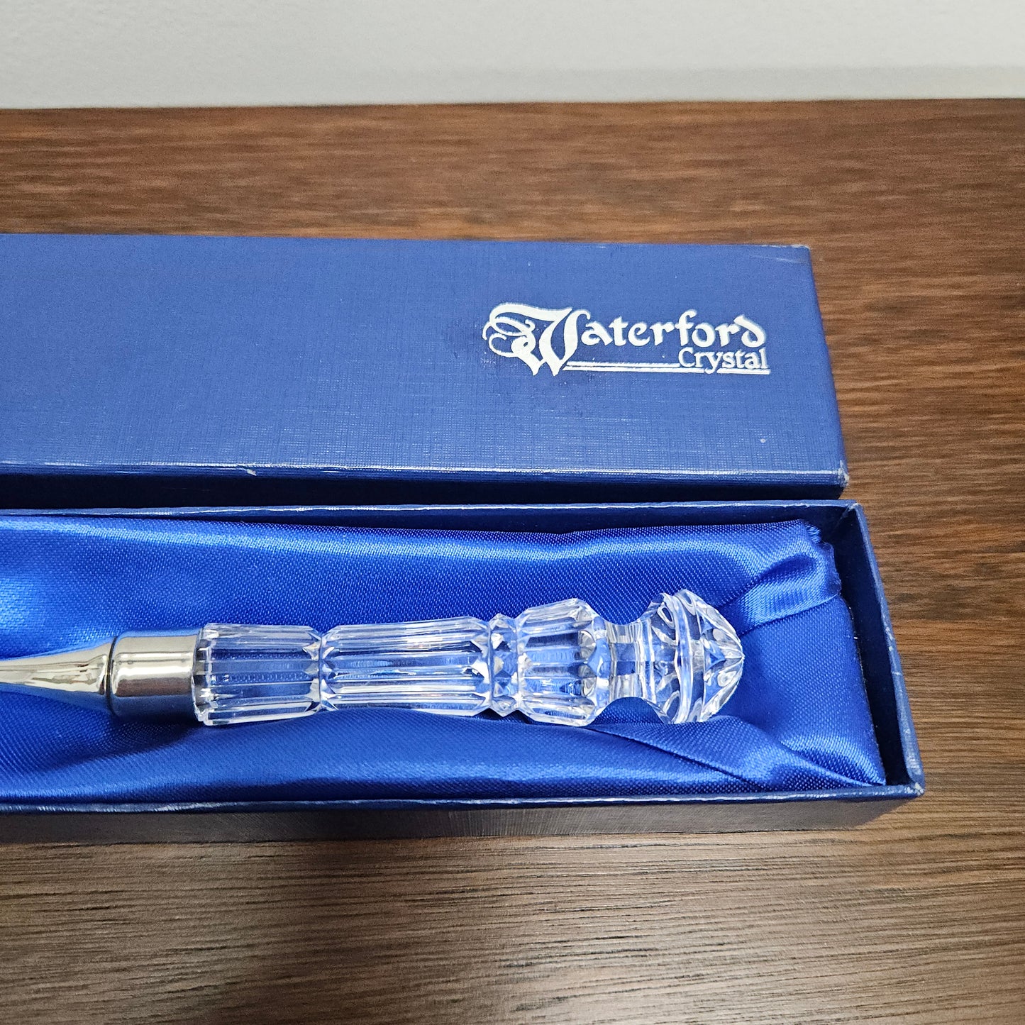 Waterford Crystal Olive Fork In Original Box