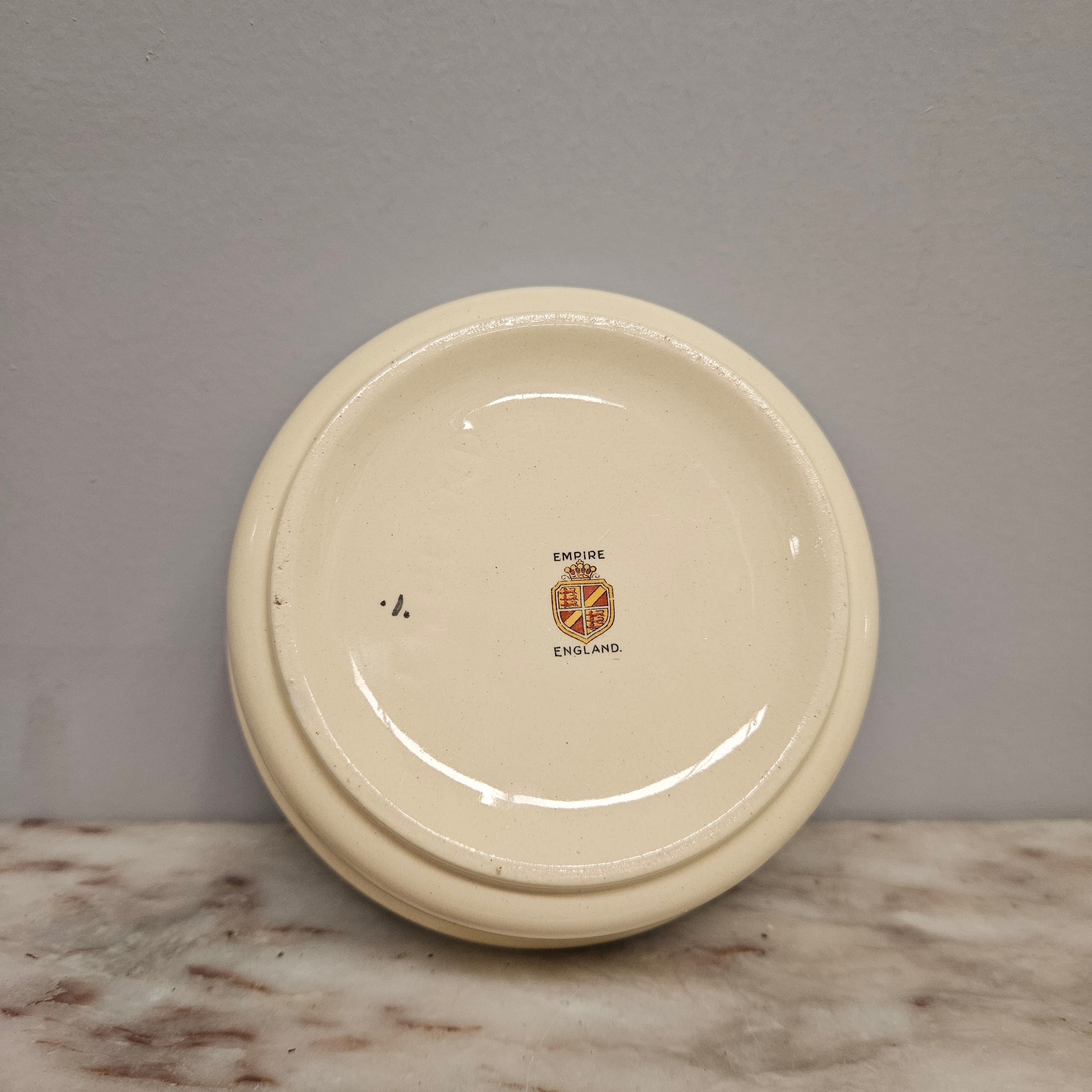 Vintage Empire Works China Commemorative Baby's Bowl | Antique & Vintage | Moonee Ponds Antiques | Australia Wide Delivery