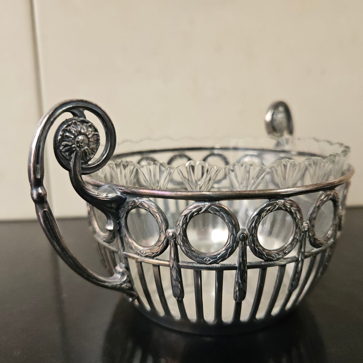 WMF Silver & Glass Lined Bowl