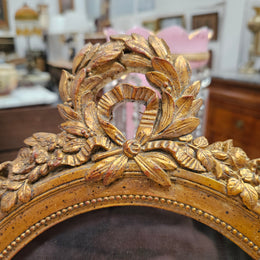 Oval Decorative Framed Period Print