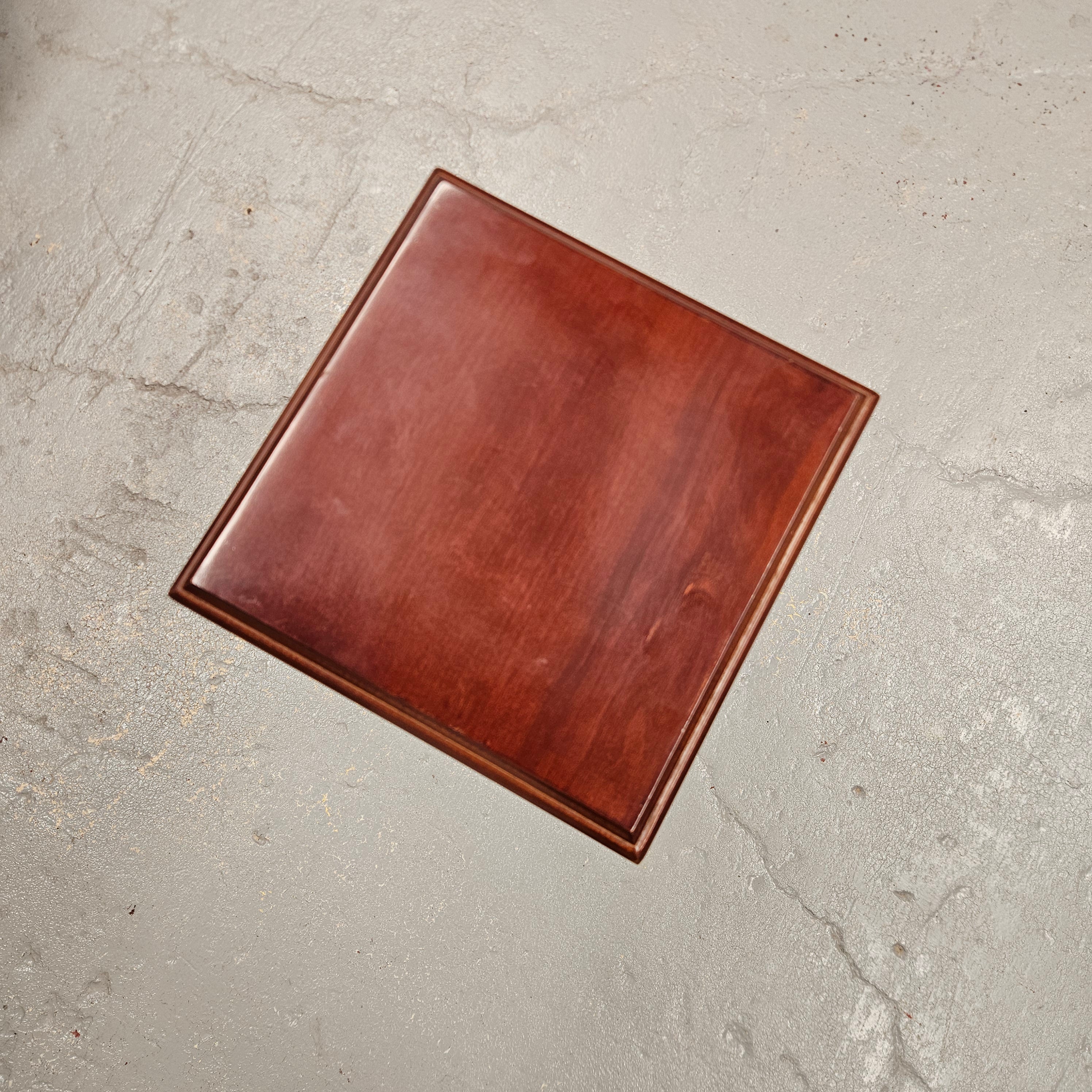 Vintage Fluted Mahogany Pedestal | Antique & Vintage | Moonee Ponds Antiques | Australia Wide