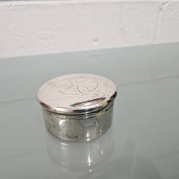 Antique Sterling Silver Trinket Box