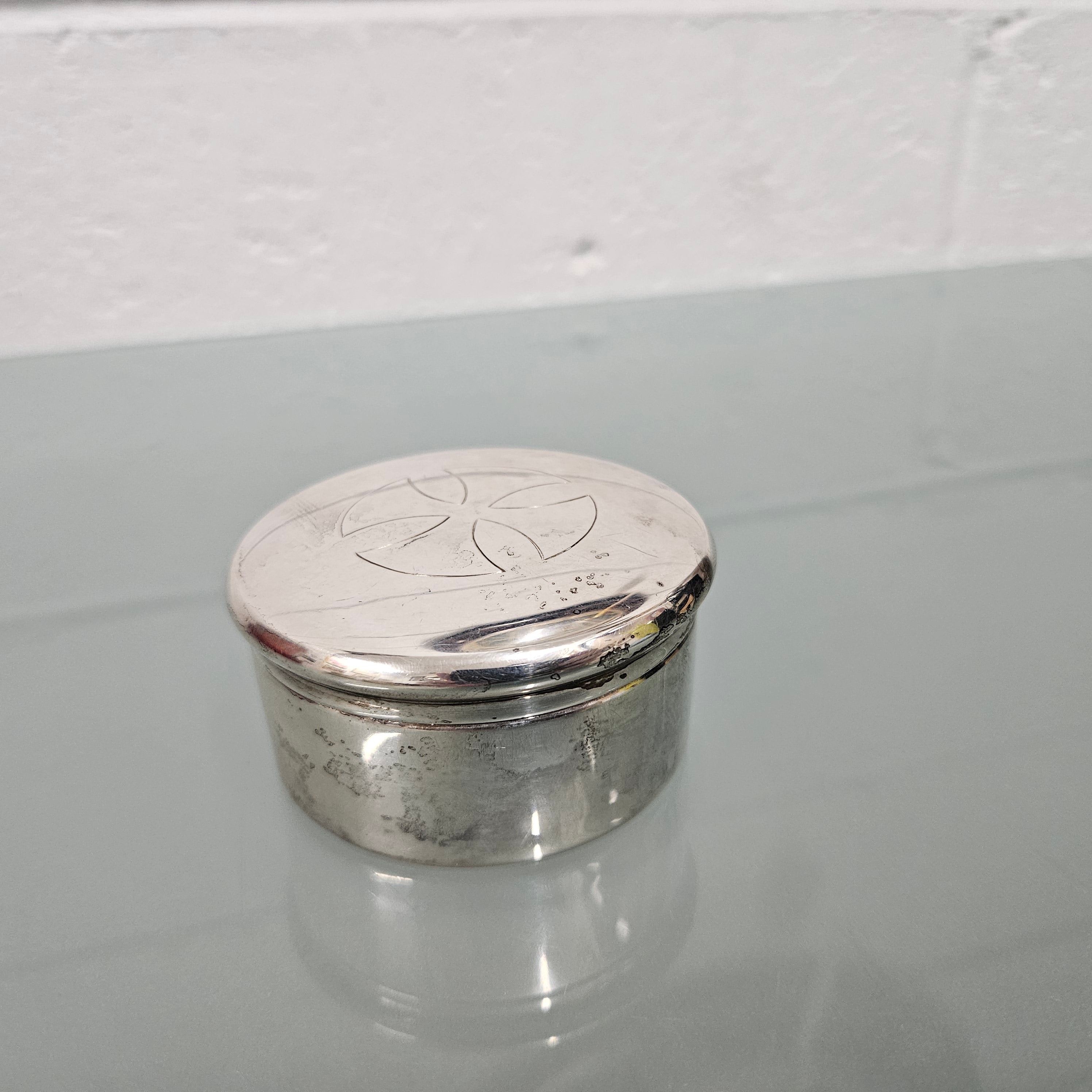 Antique Sterling Silver Trinket Box | Antique & Vintage | Moonee Ponds Antiques | Australia Wide Delivery