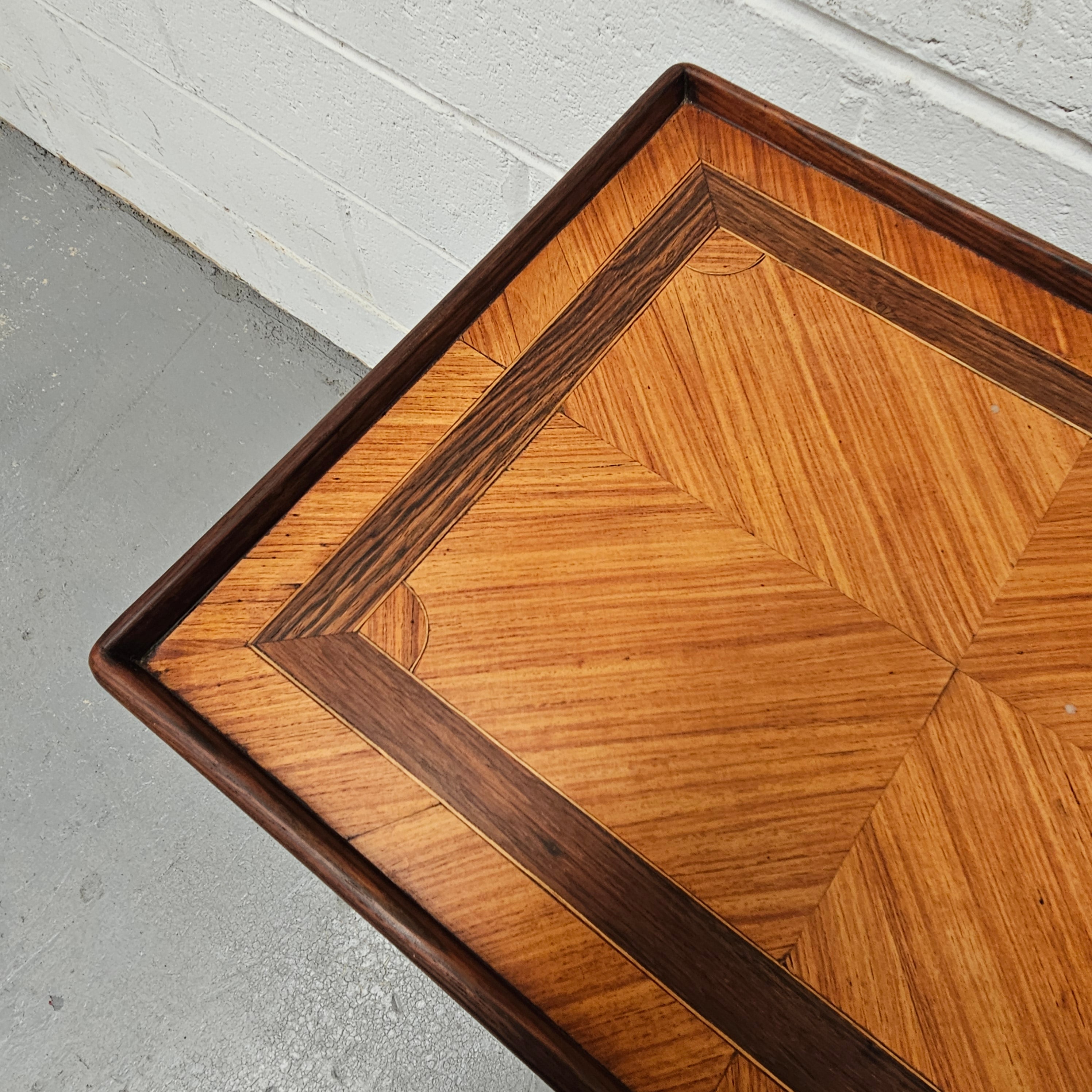 French Louis XVth Rosewood & Kingwood Side Table/Sewing Table | Antique & Vintage | Moonee Ponds Antiques | Australia Wide Delivery