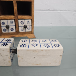 Vintage Hand Made Spice Drawers