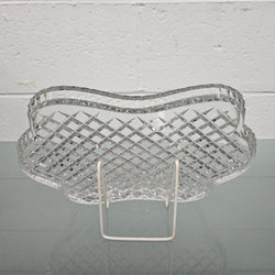 Large Cut Crystal Tray | Antique & Vintage | Moonee Ponds Antiques | Australia Wide Delivery