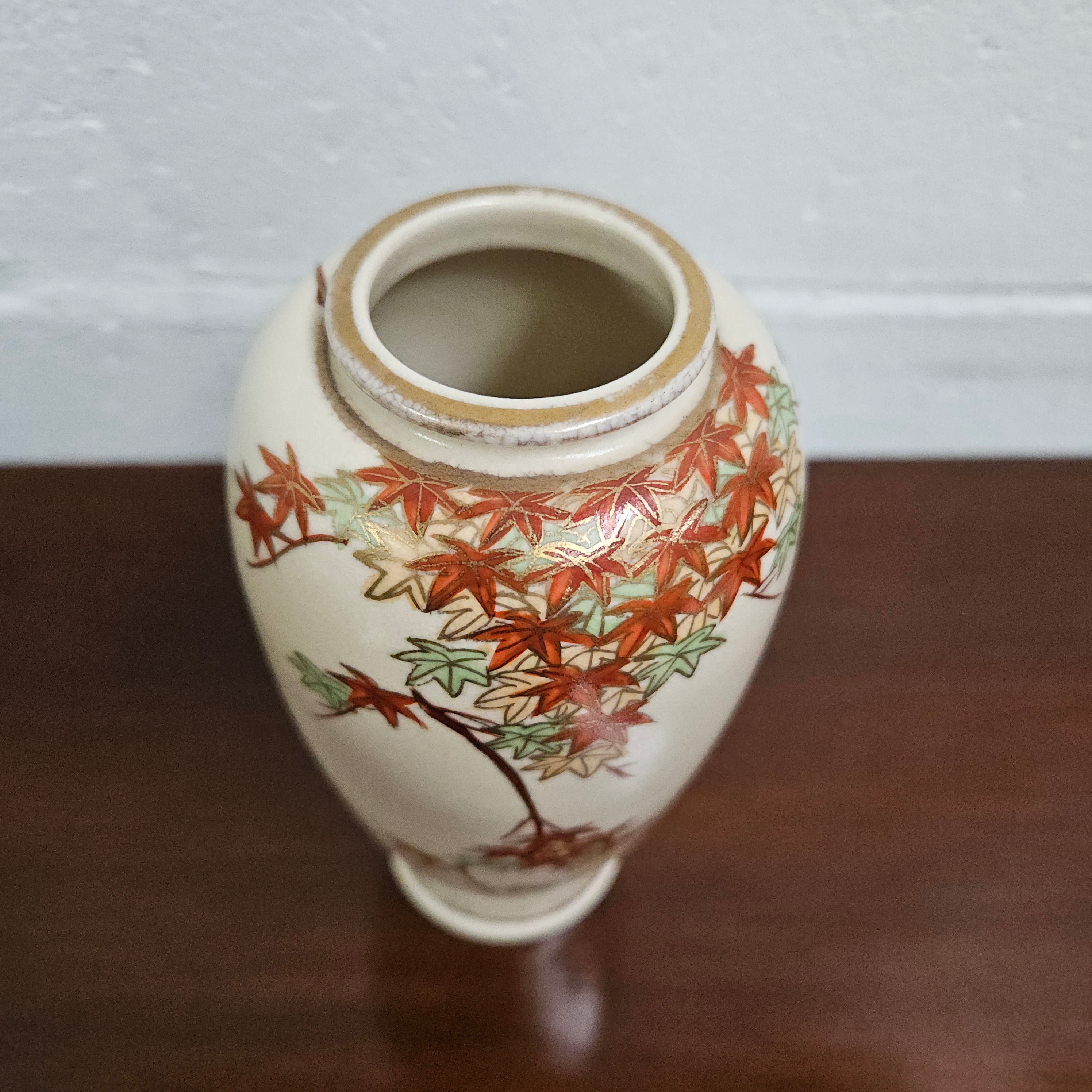 Vintage Satsoma Vase | Antique & Vintage | Moonee Ponds Antiques | Australia Wide Delivery