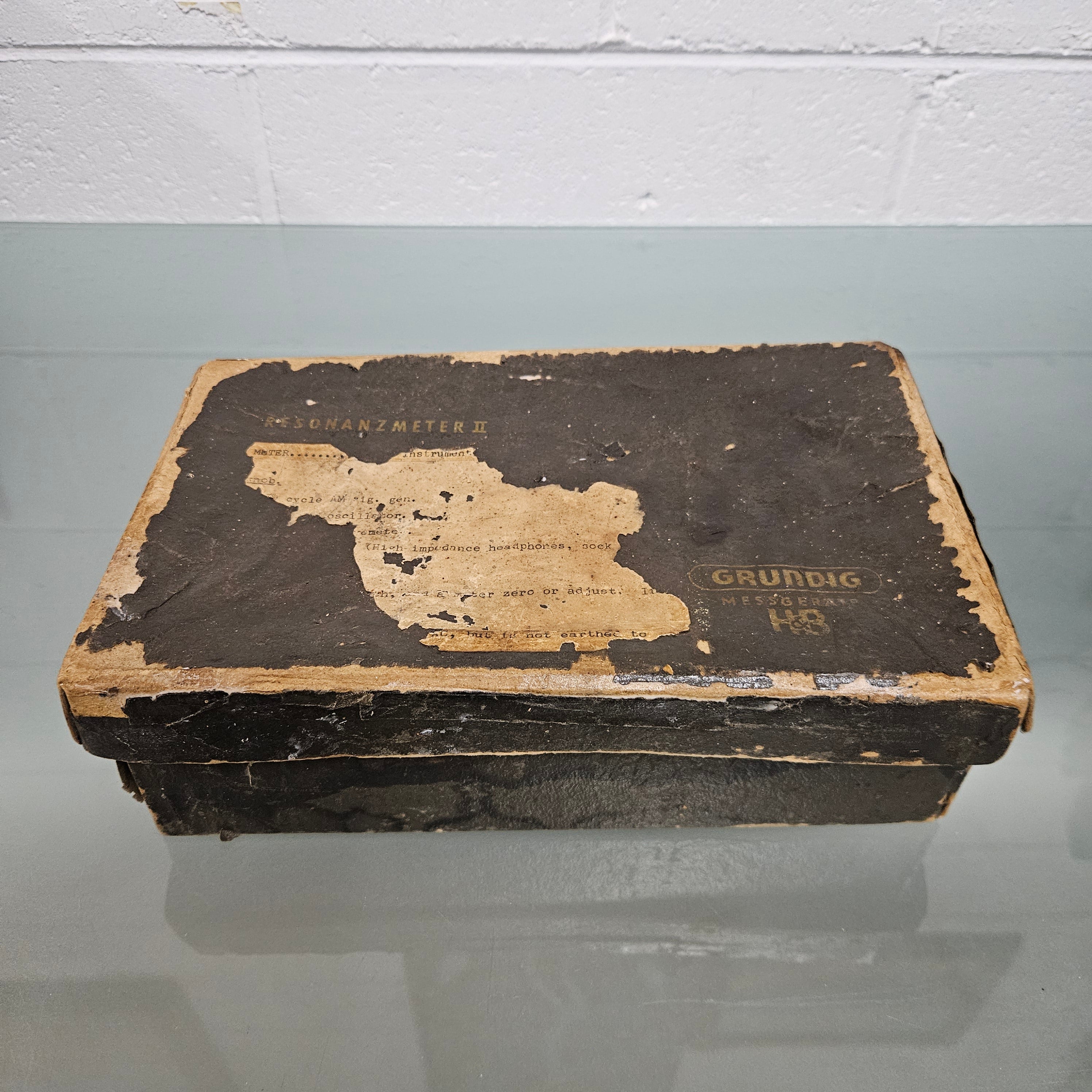 Vintage Grundig Grid Dip Meter Type 701 In Original Box