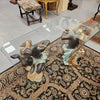 Vintage Carved Giltwood, Painted Blackamoor Glass Topped Coffee Table | Antique & Vintage | Moonee Ponds Antiques | Australia Wide Delivery