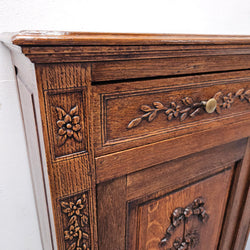 French Oak 19th Century Side Cabinet | Antique & Vintage | Moonee Ponds Antiques | Australia Wide Delivery