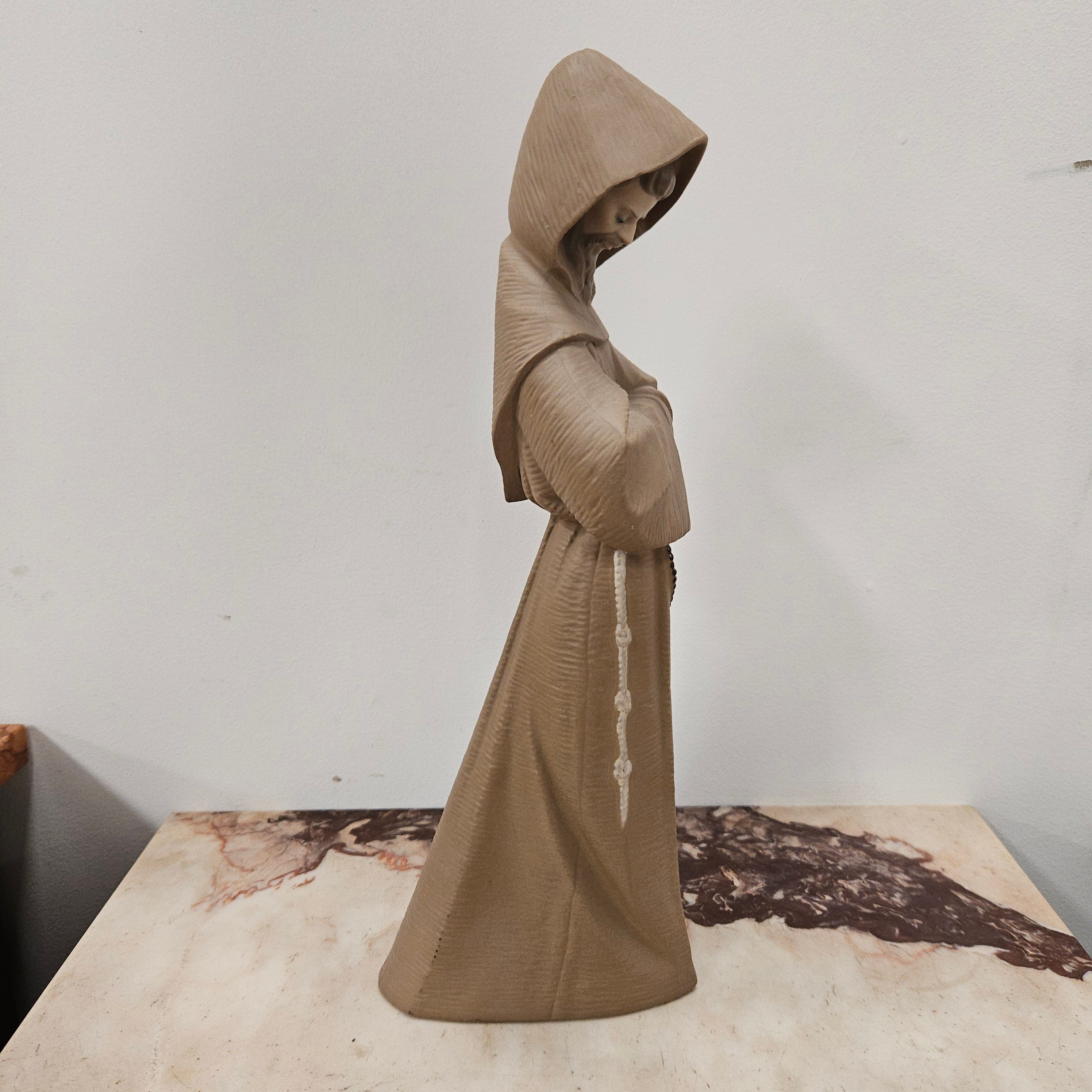 Lladro Franciscan Monk Figurine