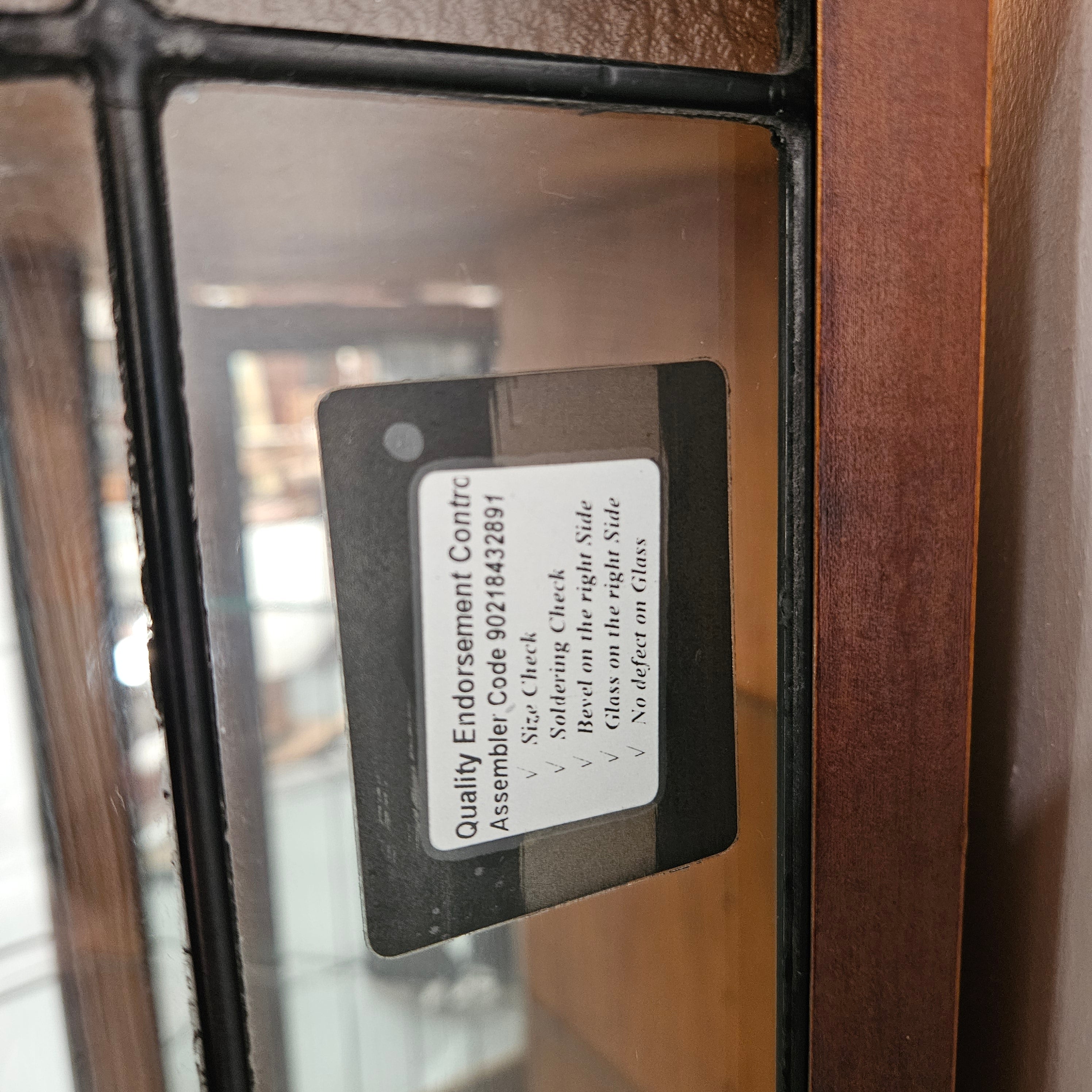 A Quality Reproduction Leadlight Corner Cabinet | Antique & Vintage | Moonee Ponds Antiques | Australia Wide Delivery