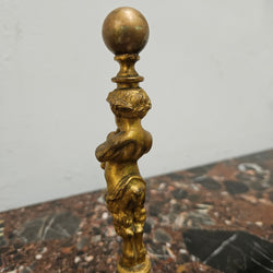Antique Gilt Bronze Pan Desk Paperweight | Antique & Vintage | Moonee Ponds Antiques | Australia Wide Delivery
