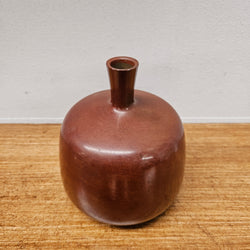 Mid-Century Modern Japanese Red Bronze Vase | Antique & Vintage | Moonee Ponds Antiques | Australia Wide Delivery