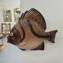 Vintage Fish Hanging Wall Plaque