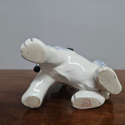 Vintage Wedgwood & Co Hand Painted Terrier Dog | Antique & Vintage | Moonee Ponds Antiques | Australia Wide Delivery