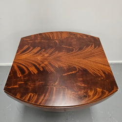 Art Deco Flame Mahogany Centre Table | Antique & Vintage | Moonee Ponds Antiques | Australia Wide Delivery