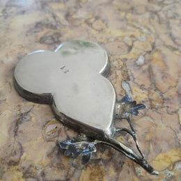 Chinese Export Silver Soy / Salt Dish