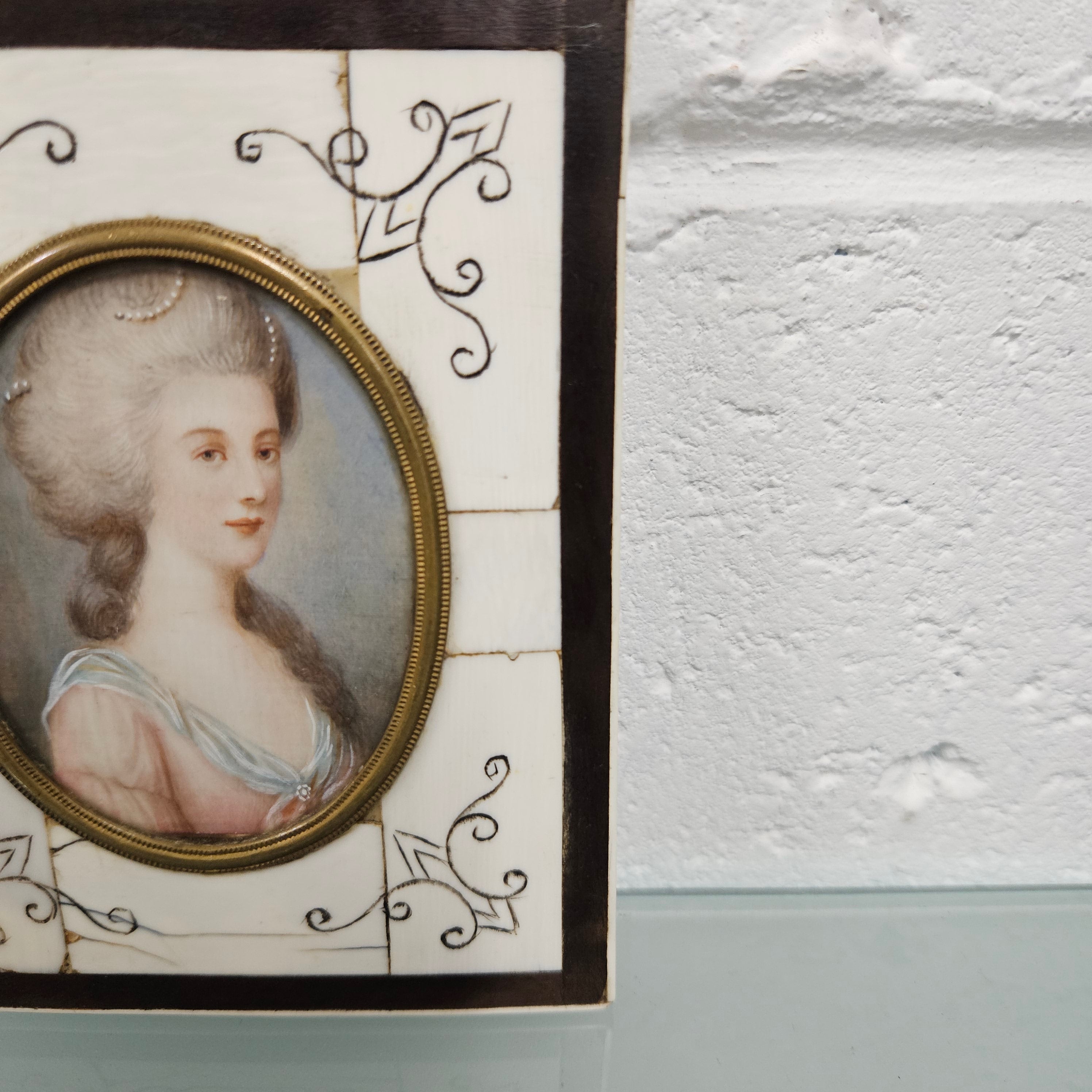Antique Miniature Portrait Maria Codway | Antique & Vintage | Moonee Ponds Antiques | Australia Wide Delivery