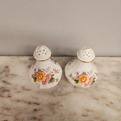 Vintage Royal Crown Derby Salt & Pepper Shakers | Antique & Vintage | Moonee Ponds Antiques | Australia Wide Delivery