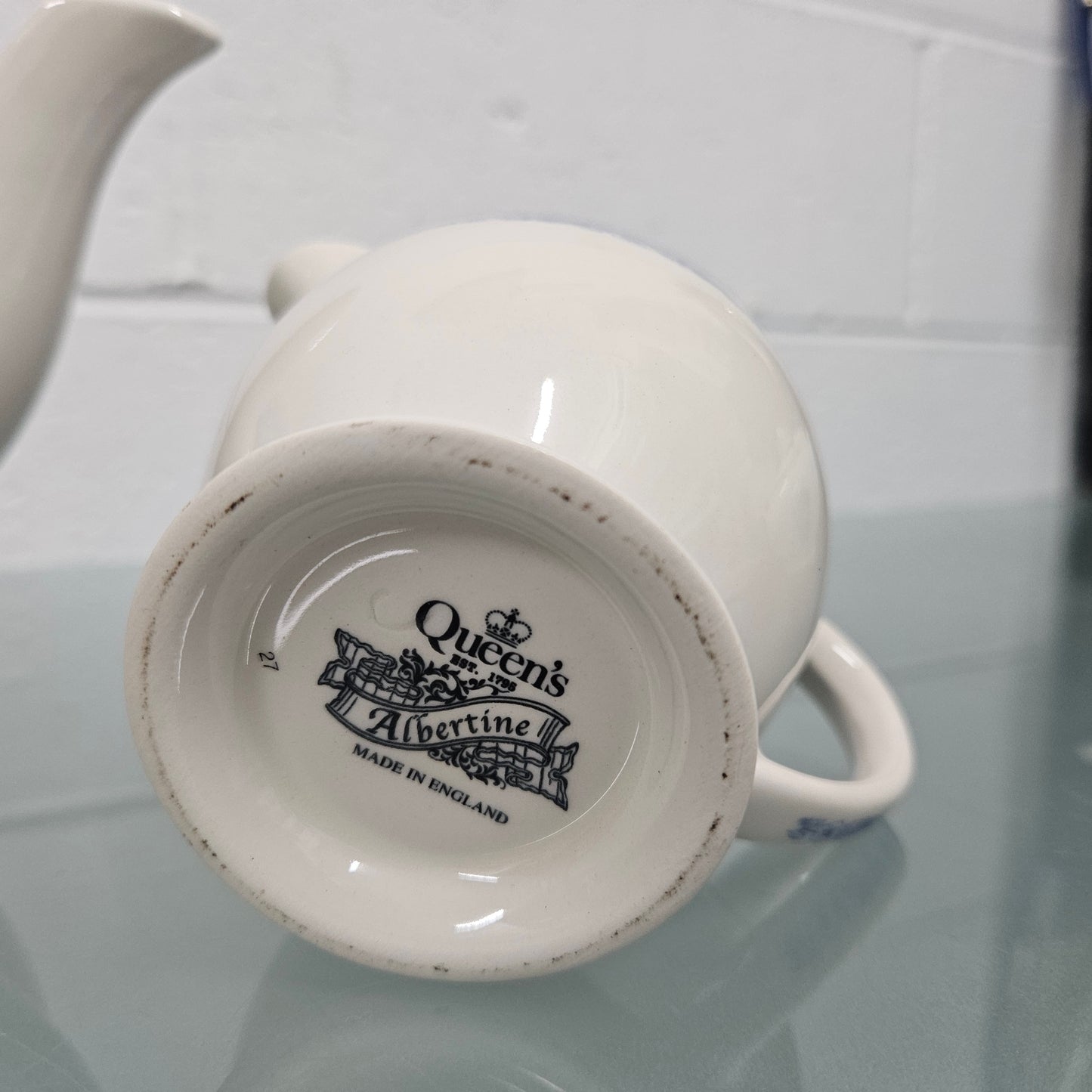 Queens English "Albertine" 3 Piece Teaset