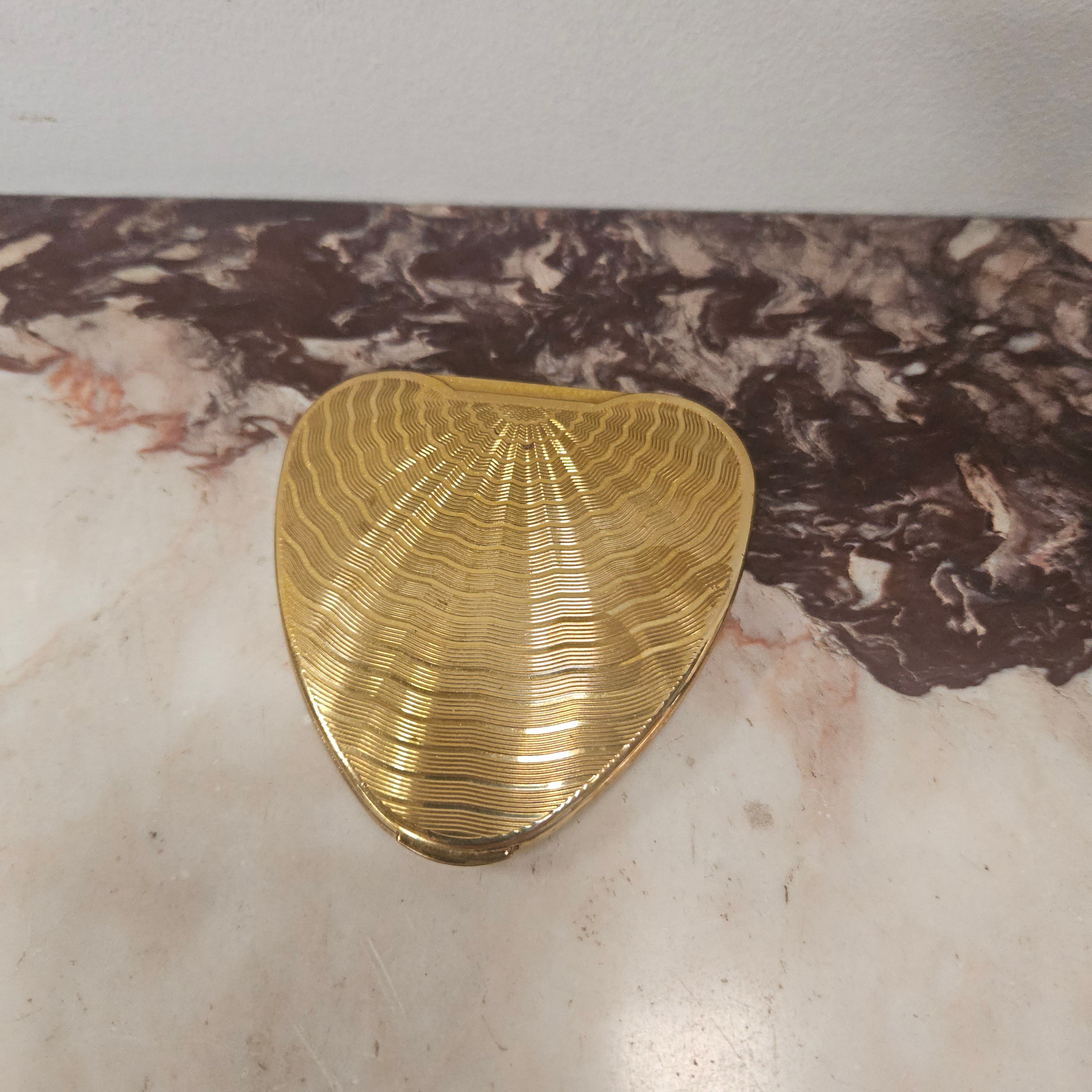 "Cherie" Kigu Heart Shaped Compact. | Antique & Vintage | Moonee Ponds Antiques | Australia Wide Delivery