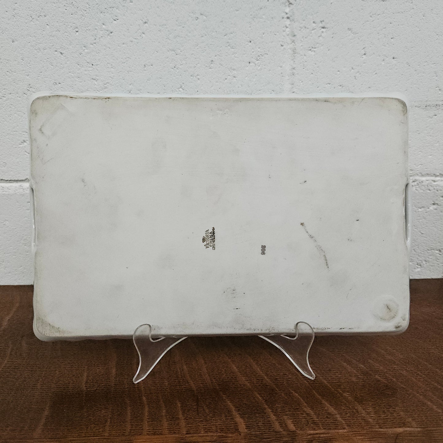 Antique Victorian China Tray